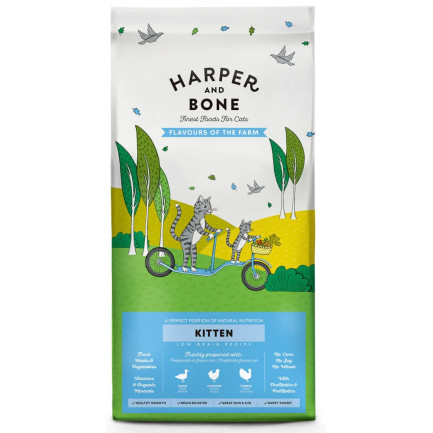 Harper and Bone Flavours of the Farm Kitten pour chatons