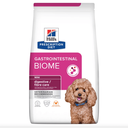 Hill's Prescription Diet Gastrointestinal Biome Mini Digestive Fibre Care for Dogs