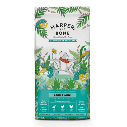 Harper and Bone Flavours of the Farm Adult Dog Mini dla małych psów