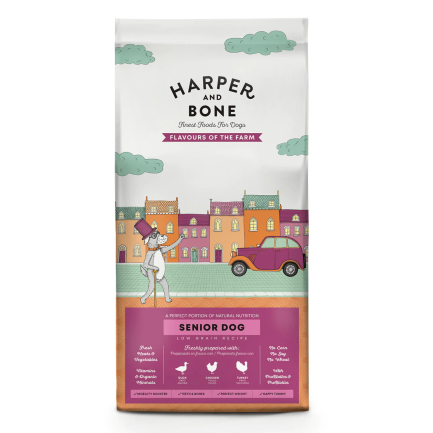 Harper und Bone Flavours of the Farm Senior Light für Hunde