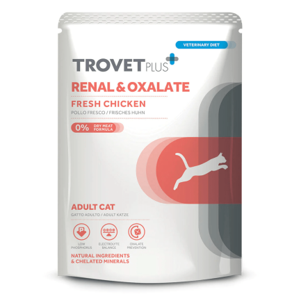 Trovet Plus Renal Oxalate Comida húmeda para gatos