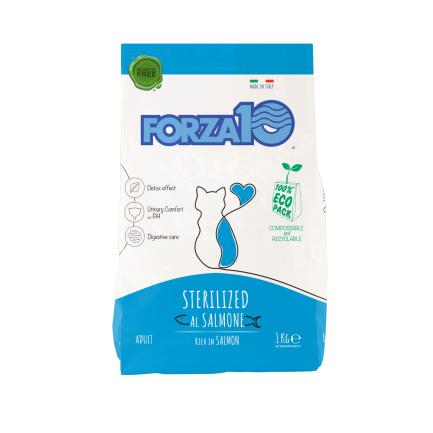 Forza10 Maintenance Adult Sterilisierter Lachs für Katzen