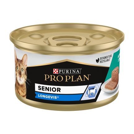 Purina Pro Plan Senior Mousse con Tonno per Gatti