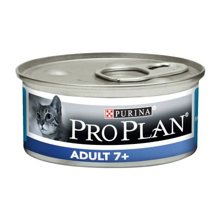 Pro Plan Adult 7+ Mousse con Tonno per Gatti