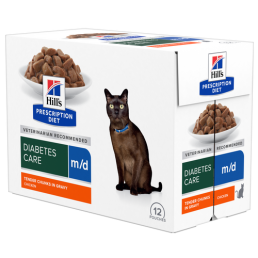 Hill's Prescription Diet m/d Diabetes Care Nassfutter für Katzen