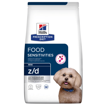 Hill's Prescription Diet z/d Mini Food Sensitivities für kleine Hunde