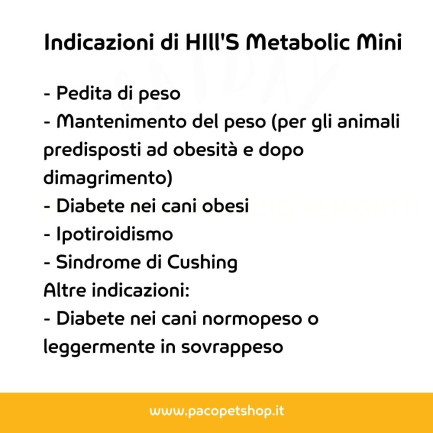 Hill's Prescription Diet Metabolic Mini dla psów