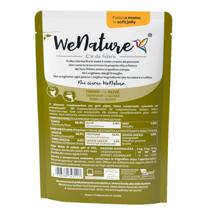 WeNature Sachets of Wet Food for Cats