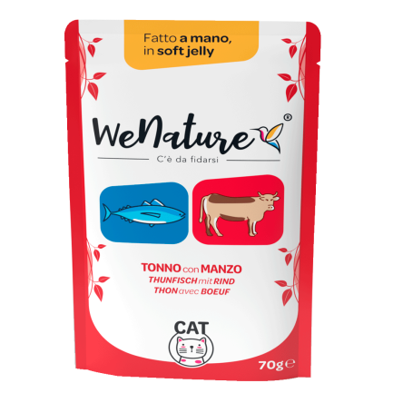 WeNature Sachets of Wet Food for Cats