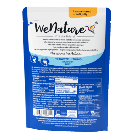 WeNature Kitten Jelly nourriture humide pour chatons