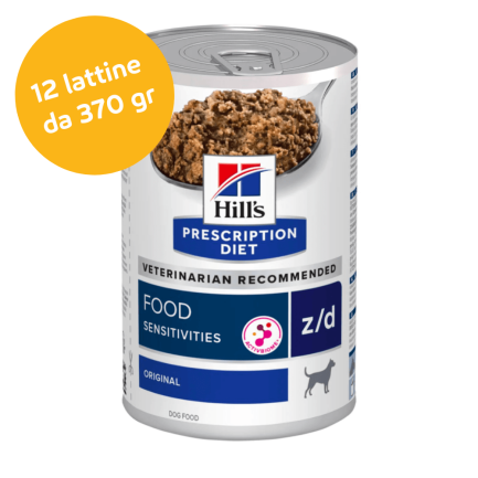 Hill's Prescription Diet z/d Food Sensitivities Cibo Umido per Cani