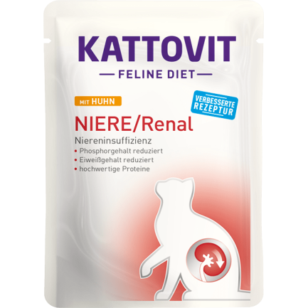 Kattovit Renal Cibo Umido per Gatti