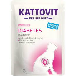 Kattovit Diabetes Alimentation humide pour chats