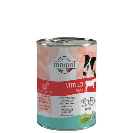 Equilibria Dog Monoproteico Comida húmeda para perros