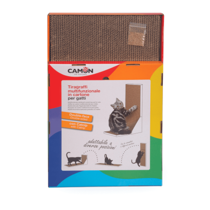 Camon Multifunctional Cardboard Cat Scratcher