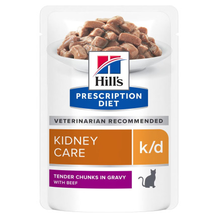 Hill's Prescription Diet k/d Cibo Umido per Gatti