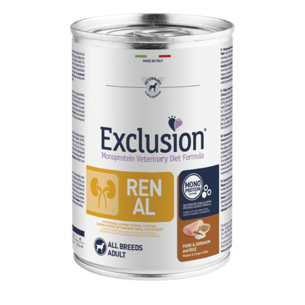 Exclusion Diet Renal Nassfutter für Hunde