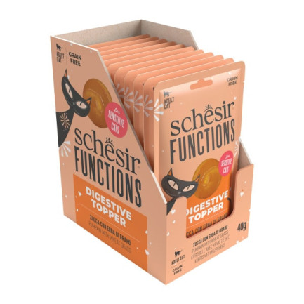 Schesir Fonctions Digestive Topper pour chats