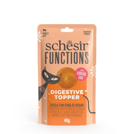 Schesir Fonctions Digestive Topper pour chats