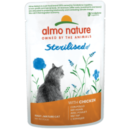 Almo Nature Sterilised Cibo Umido per Gatti