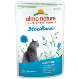 Almo Nature Nourriture humide stérilisée pour chats