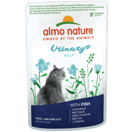 Almo Nature Urinary Help Cibo Umido per Gatti