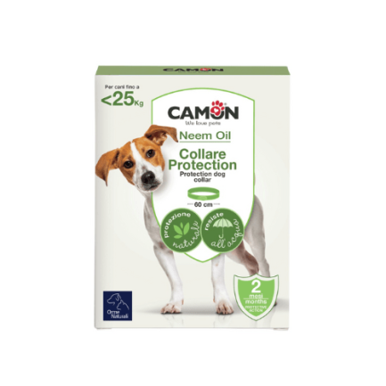 Camon Protection Collare Barriera all'Olio di Neem per Cani