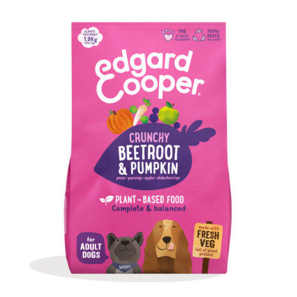 Edgard Cooper Plant Based Beetroot and Pumpkin pour chiens