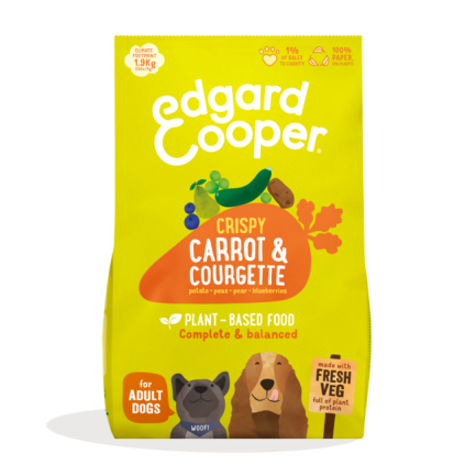 Edgard Cooper Plant Based Carrots and Zucchini for Dogs.