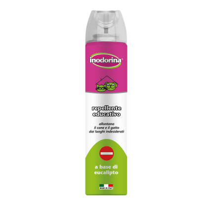 Inodorina Spray Repellente Educativo per Cani e Gatti
