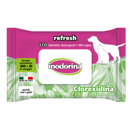 Inodorina Lingettes rafraîchissantes pour chiens et chats