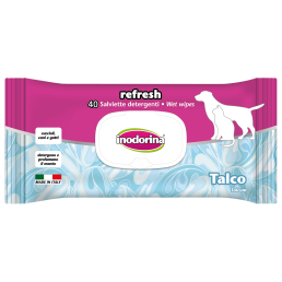 Inodorina Toallitas Refrescantes para Perros y Gatos