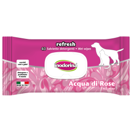 Inodorina Toallitas Refrescantes para Perros y Gatos