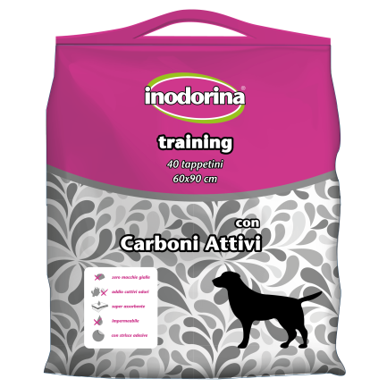 Inodorina Carbón Activo Alfombrillas Higiénicas para Perros