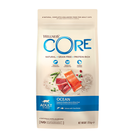 Wellness Core Adult Ocean avec saumon et thon pour chats