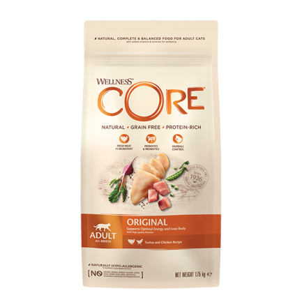 Wellness Core Adult Original con Tacchino e Pollo per Gatti