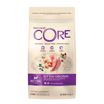 Wellness Core Kitten Original with Turkey and Chicken for Kittens