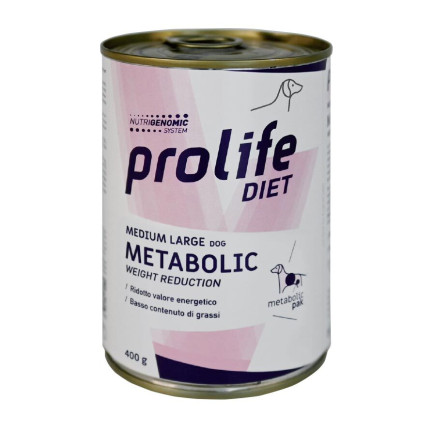 Prolife Diet Metabolic Weight Reduction Cibo Umido per Cani