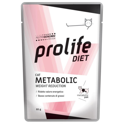 Prolife Diet Metabolic Weight Reduction Umido per Gatti