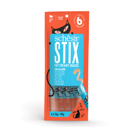 Schesir Stix Cat Creamy Snack pour chats