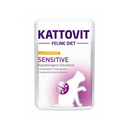 Kattovit Sensitive Nassfutter für Katzen