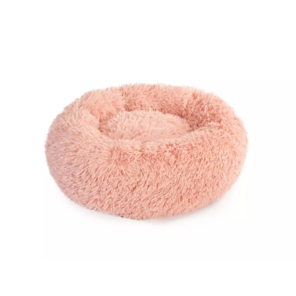 Donut Kennel with Fur for Dogs and Cats