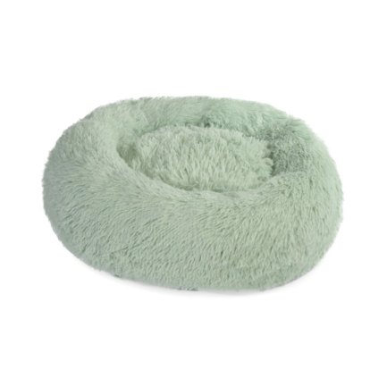 Donut Kennel with Fur for Dogs and Cats