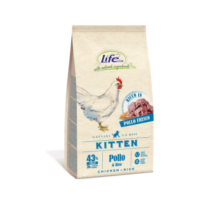 Life Cat Kitten Crocchette per Gattini