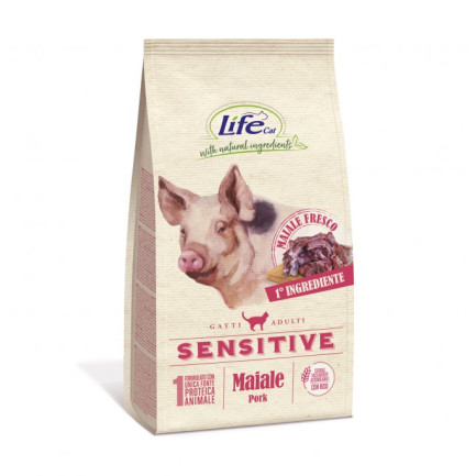 Croquetas Life Cat Adult para gatos adultos y sensibles