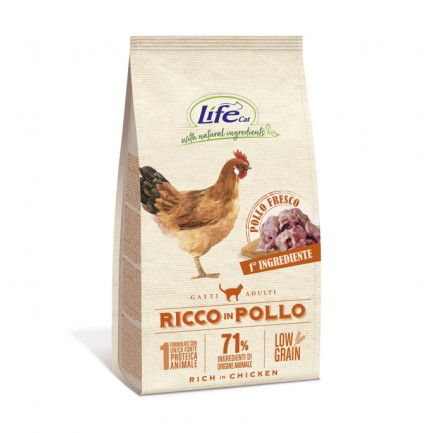 Croquetas Life Cat Adult para gatos adultos y sensibles