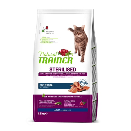 Natural Trainer Adult Sterilisiert für Katzen