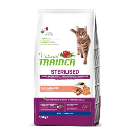 Natural Trainer Adult Sterilised per Gatti