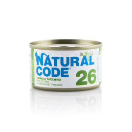 Natural Code Adult Cat Jelly Cibo Umido per Gatti