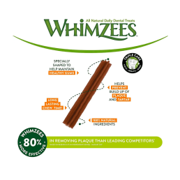 Whimzees Snack masticable semanal para perros